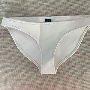 TRAINGL White Bathing Suit Bottoms — SIZE XL!